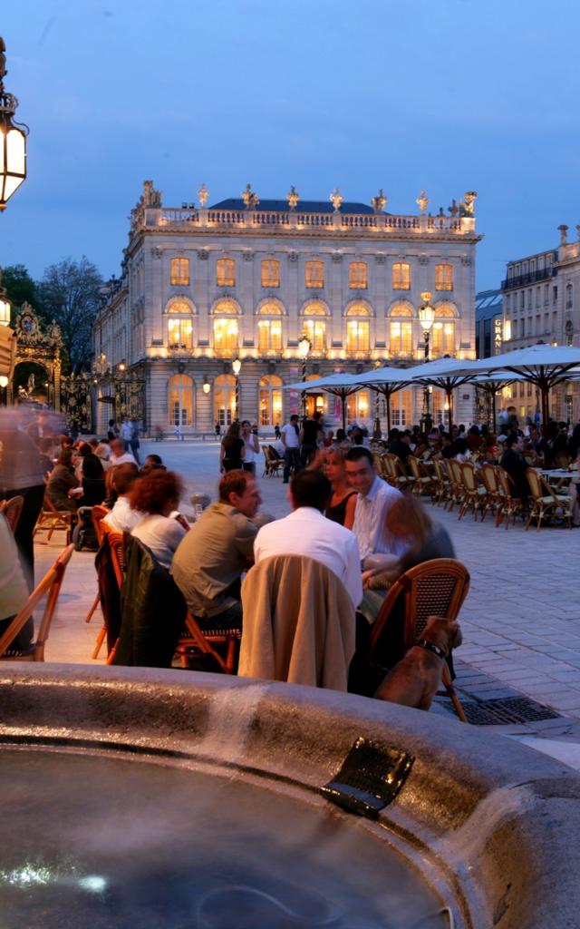 Place Stanislas de nuit