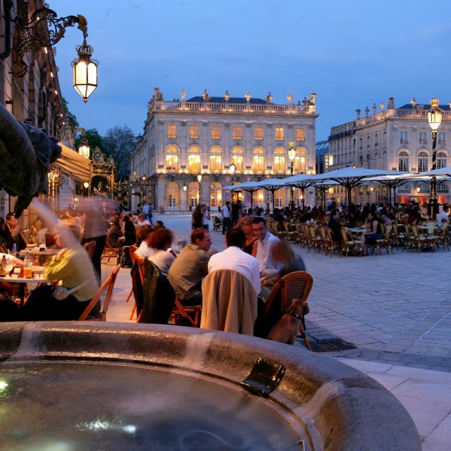 Place Stanislas de nuit