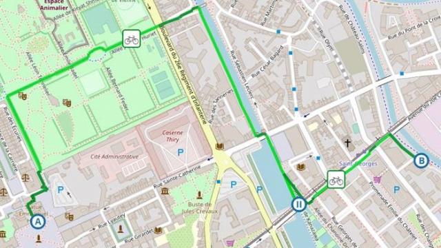 Accès Velo V50 Boucle De La Moselle